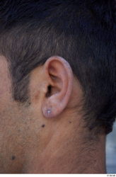 Ear Man White Casual Slim Street photo references